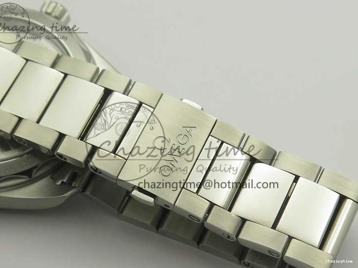 0130 Aqua Terra 150M Master Chronometers VSF 1:1 Best Edition Deep Blue Dial Silver Hand on SS Bracelet A8900 Super Clone HighPerformance 8013